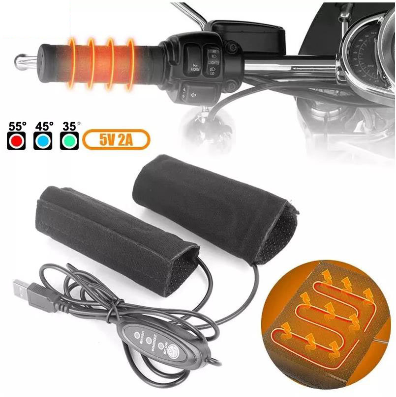 5V 2A Motorcycle Heated Handgr - đánh giá và giá Handlebar Grip Heated