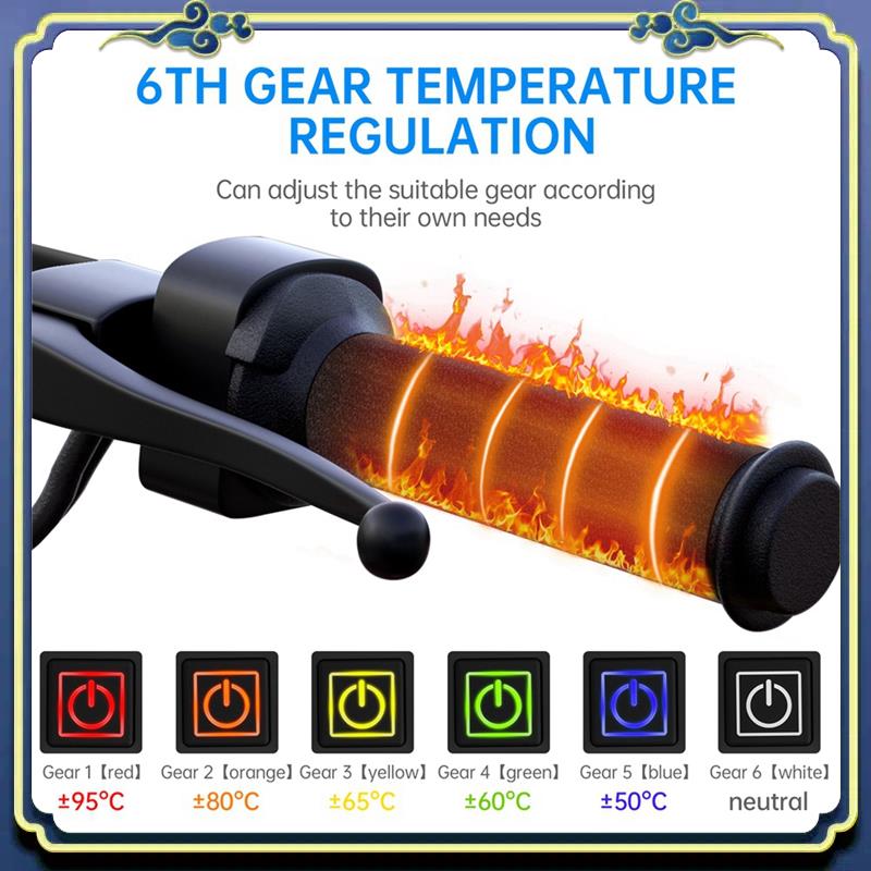 AU16-Motorcycle Heated Grips H - đánh giá và giá Handlebar Grip Heated