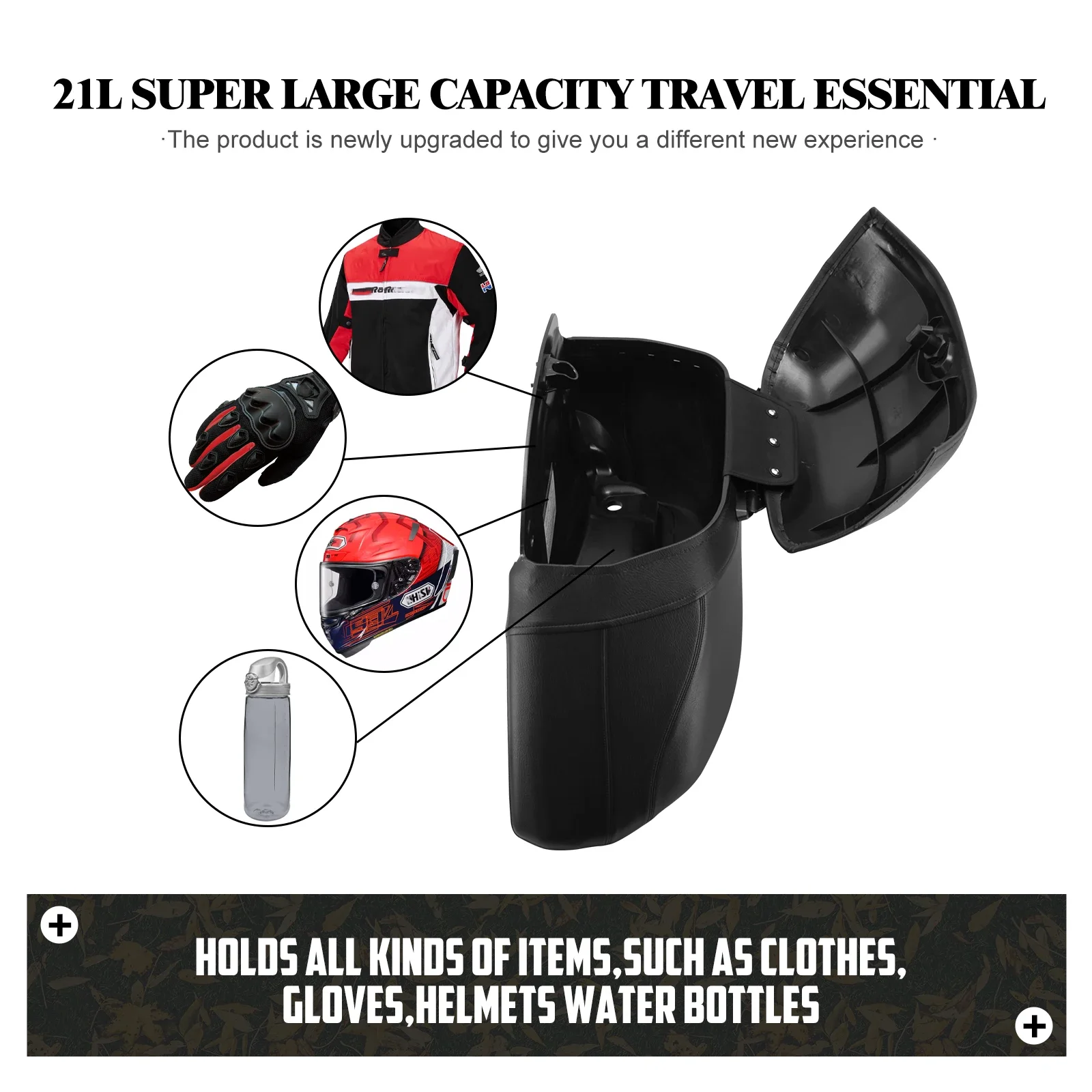 Xe Máy Cứng Túi Saddlebags Thâ - đánh giá và giá Motorcycle Gear Backpack